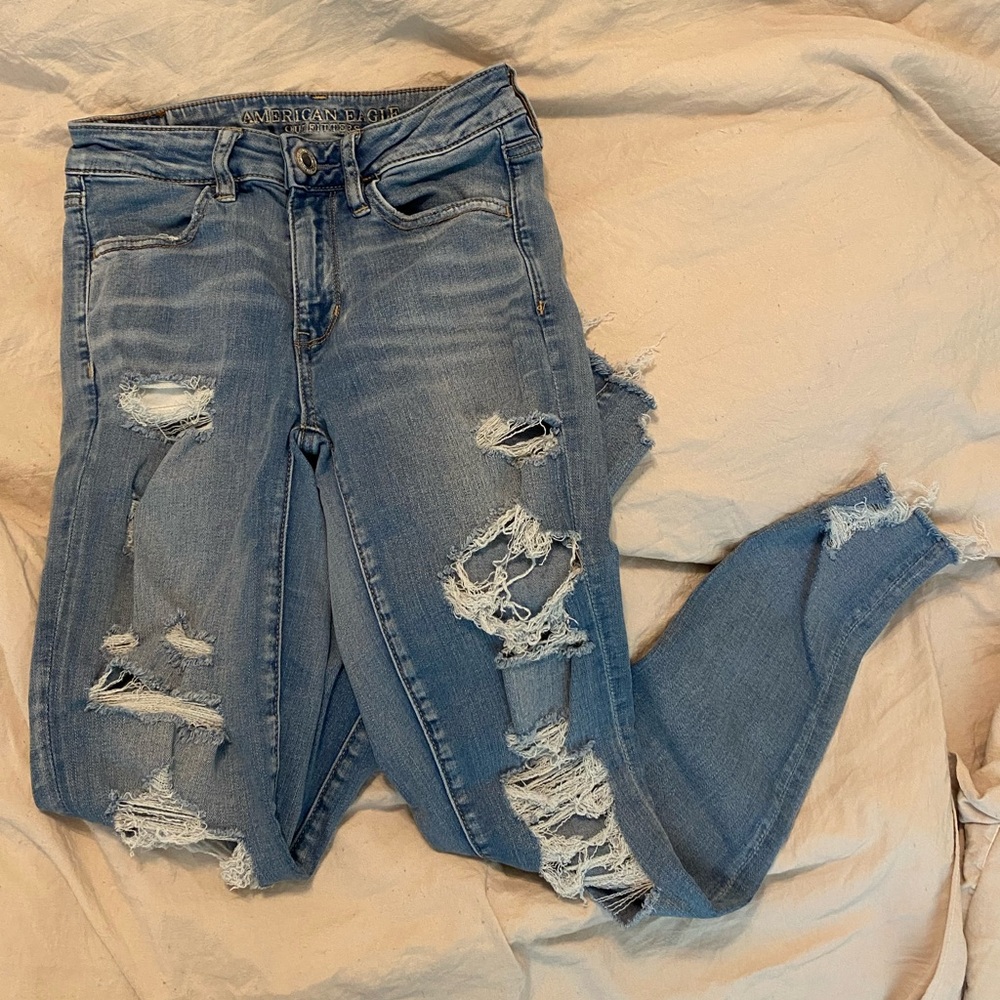 American Eagle Stretchy Jegging Skinny Denim Jeans
